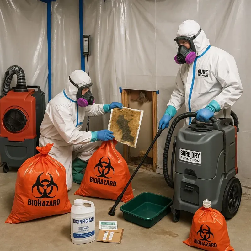 Contaminated Water Handling Protocols process in Nicholas County, KY